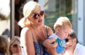 Tori Spelling And Family Out In Malibu (No France And No Germany)