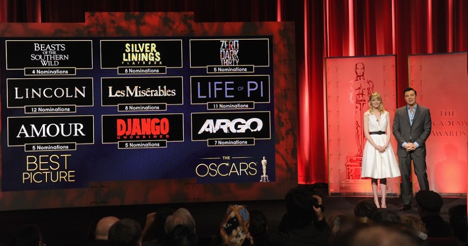 Ogłoszenie nominacji do Oscarów w kategorii "Najlepszy film"