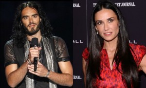 Demi Moore i Russell Brand