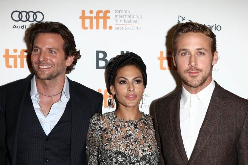 Bradley Cooper, Eva Mendes, Ryan Gosling