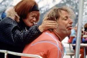 Kadr z filmu 'Głupi i głupszy'