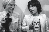 Andy Warhol & Mick Jagger